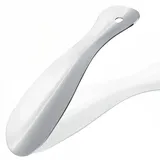 JK Trade® 19cm STABILER Edelstahl Schuhlöffel | 1.5mm polierter Metall Schuhanzieher zum Reisen | Schuhlöffel klein für Unterwegs | optimierte Länge & Breite | Shoe Horn | Business | Aufhängbar