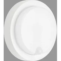 Telefunken LED Außenwandleuchte, Außenwandlampe inkl. Bewegungsmelder, inkl. Dämmerungssensor, 12 Watt, 1.150 Lumen, 4.000 Kelvin, IP44, Weiß,