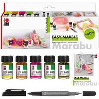 Marabu Easy Marble Set, Neon