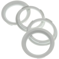 4X Zentrierringe 70,4 x 56,6 mm Weiß Felgen Ringe Made in Germany