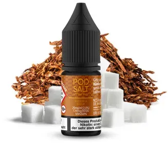 Virginia Gold 10ml NicSalt Liquid by Pod Salt 10ml / 20mg