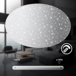 B.K.Licht Led Deckenlampe Deckenleuchte Dimmbar Fernbedienung Cct Wohnzimmer Ultra hell