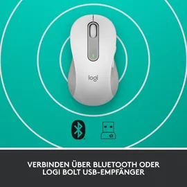 Logitech Signature M650 Gr. L links Weiß