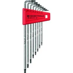 PB Swiss Tools Winkelschraubendreher-Satz für Torx, gekordelt, Anzahl Schraubendreher: 8