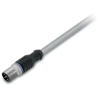 WAGO 756-3103/040-100 Sensor-/Aktor-Datensteckverbinder, konfektioniert M12 Stecker, gerade 10.00m P