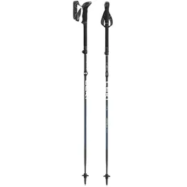 Leki Makalu FX TA 110-130 cm blau-schwarz
