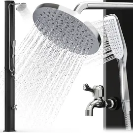 dirks traumbad Gartendusche schwarz 35 l