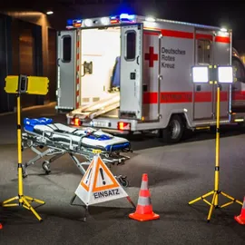 dotlux LED-Akkustrahler WORKERmini 20W 6500K 7,4V