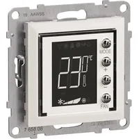 Legrand Seano MyHome Thermostat m 765608Display m.Abdeckung in der Farbe, Thermostat