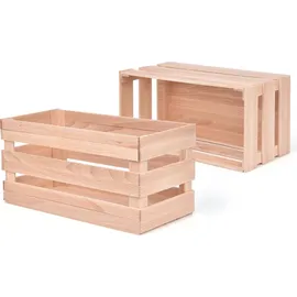 Metrie 200 Stück 1/4 Holzstäbchen