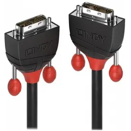 Lindy DVI-D Kabel 5,00 m Schwarz