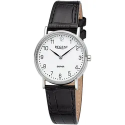 Regent 12111358 Damen-Armbanduhr mit Saphirglas