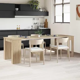 vidaXL Esstisch 240 x 85 x 75 cm braun