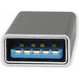 Logilink USB-C auf USB-A Adapter Silber