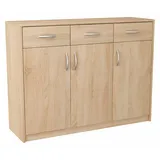 matkam Kommode 3D3S B110 x H85 x T35 cm, Wohnzimmer, Kommoden & Sideboards, Kommoden