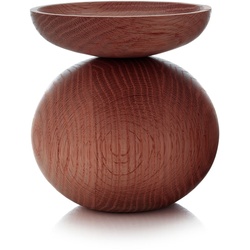 applicata - Shape Bowl Vase, Eiche geräuchert