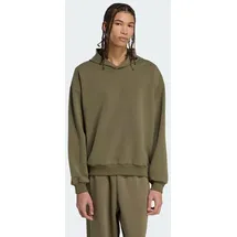 adidas Soft Lux Hoodie - Olive Strata - S