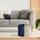 WOMO-DESIGN Sitzpouf Jacksonville Baumwolle 35 x 43 x 35 cm Blau