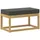 vidaXL Outdoor Hocker Bank Weiß 80 x 43 x 45 cm Massivholz Akazie