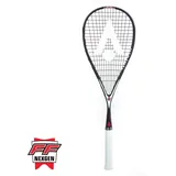 Karakal Squashschläger S 100FF 2.1 100g/kopflastig 2025 schwarz/weiss - besaitet -