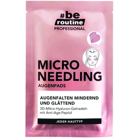 #be routine #be routine, Micro Needling Augenpads Paar 2 g, Transparent, 1 stück