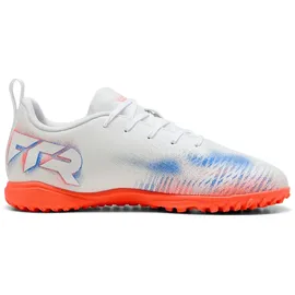 Puma Future 8 Play TT Kinder puma white/puma black/glowing red 37,5
