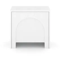 MID.YOU Nachtschrank Arco 50 x 35 x 49 cm Weiß