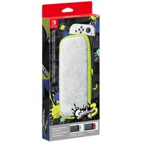 Nintendo Splatoon 3 Edition Tasche Bundle grau für Nintendo Switch