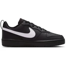 Nike Court Borough Low Kinder Schwarz/Weiß 36
