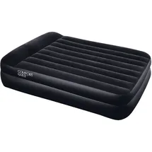BESTWAY Luftbett, Aeroluxe, schwarz 203 x 152 x 46 cm, Double, mit integrierter Elektropumpe
