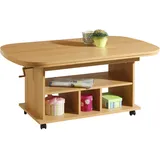 Hela Couchtisch Babsi II Buche | Funktion höhenverstellbar (B/T/H 107x67x50-60)