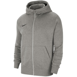 Nike Park 20 Fleece Kapuzenjacke Kinder dk grey heather/black L 147-158 cm