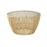 Sofa.de Couchtisch ¦ holzfarben ¦ Maße (cm): H: 38 Ø: 74