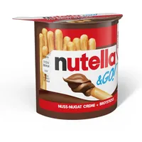 Ferrero nutella Schokocreme & Go, Einzelportion mit Brotsticks, 52g
