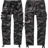 Brandit Textil Brandit Pure Slim Fit Trouser in darkcamo - M