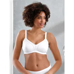 Minimizer-BH, Damen, Gr. 90, Cup E, weiß, 86% Polyamid, 14% Elasthan, BHs