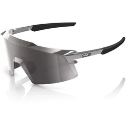 100% Aerocraft Rennradbrille - HiPER Silver Mirror Lens - gloss chrome