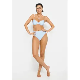 lscn by lascana Bügel-Bikini-Top Damen hellblau Gr.40 Cup B