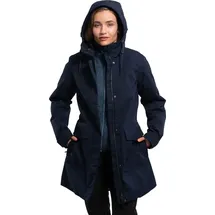 ICEPEAK Alpena wattierter Parka Damen dunkelblau Gr 40 - Blau - 40