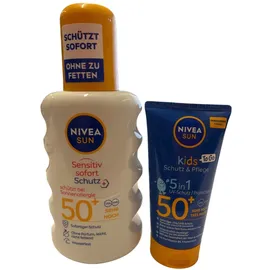 NIVEA Sensitiv Sonnenspray LSF 50+ 200 ml