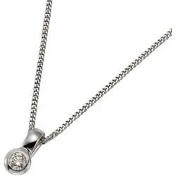 Diamonds by Ellen K. Halskette 585 Gold Brillant 0,20ct.