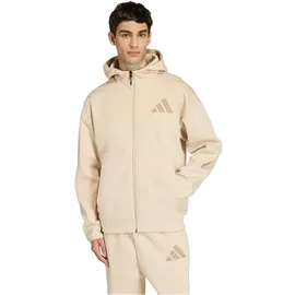 adidas Z.N.E. Sweatshirtjacke Herren - beige - M