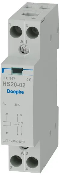 1St. Doepke 09980406 HS 1-230AC/20-02 Installationsschütz