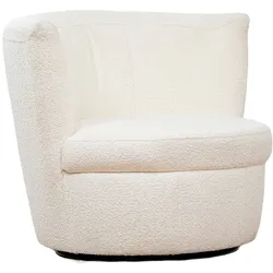 Sessel Global Cativa | mit Stoff- oder Lederbezug Cremeweiß