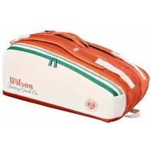 Wilson - Roland-Garros 2026 Super Tour 9 Pack Tennistasche cream / beige
