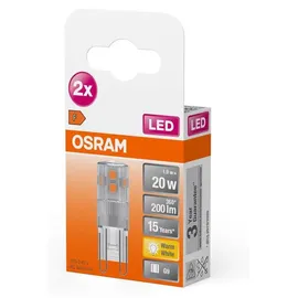 Osram LED Pin Lampe 522874 1,9W G9 warmweiß 2 St.
