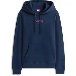 Tommy Hilfiger Hoodie Schwarz Night Navy 42