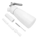 Tragbarer Sahnespender Aus Rotem Aluminium (250 Ml) – Mousse-schneebesen Für Desserts