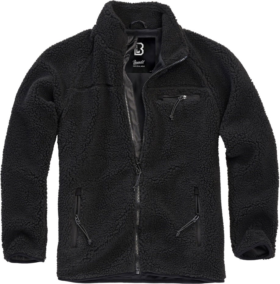 Brandit Teddyfleece, veste en textile - Noir - M