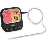 ADE Digitales Fleischthermometer mit 1 Sonde | Thermometer zum Kochen | Küchenthermometer für Ofen, Grill, Airfryer | Bratenthermometer bis 250 °C | Grillthermometer für Balkon und Garten